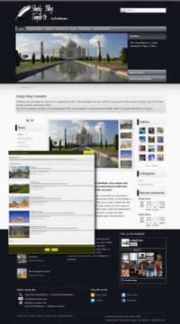 Simply Blog template - Elxis Templates for personal blogs